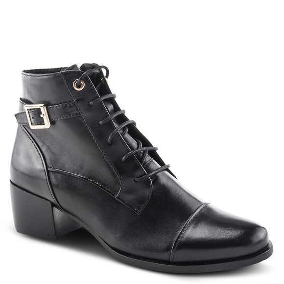 SPRING STEP BUCKLEUP BOOT Black - Picture 1 of 10